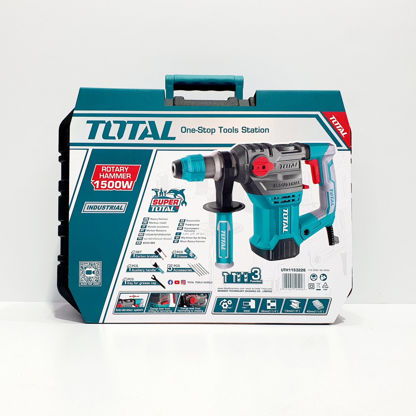 TOTAL ROTOMARTILLO 1500W UTH1153226