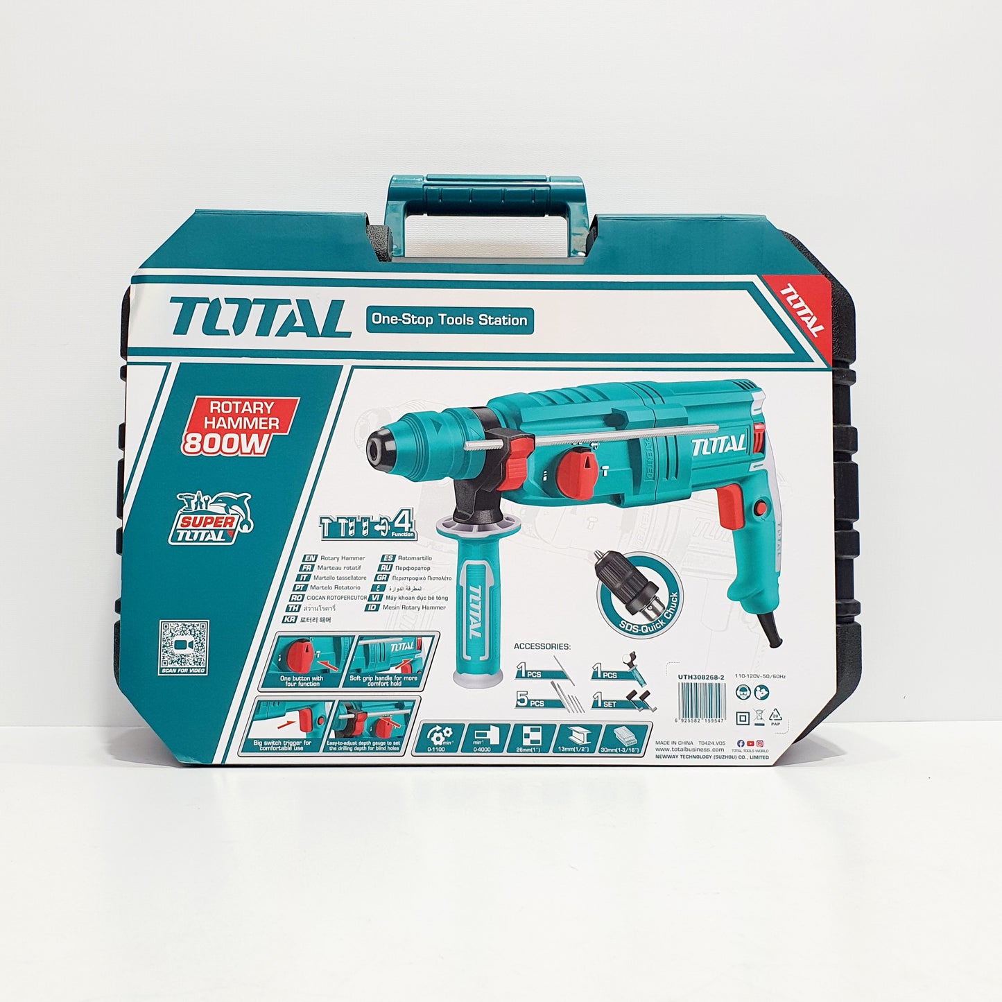 TOTAL ROTOMARTILLO 800W UTH308268-2