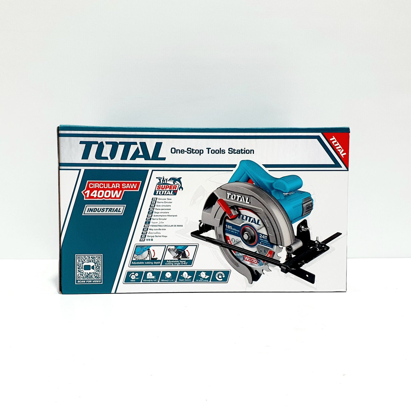 TOTAL SIERRA CIRCULAR 7-1/4" 1400W UTS11418526