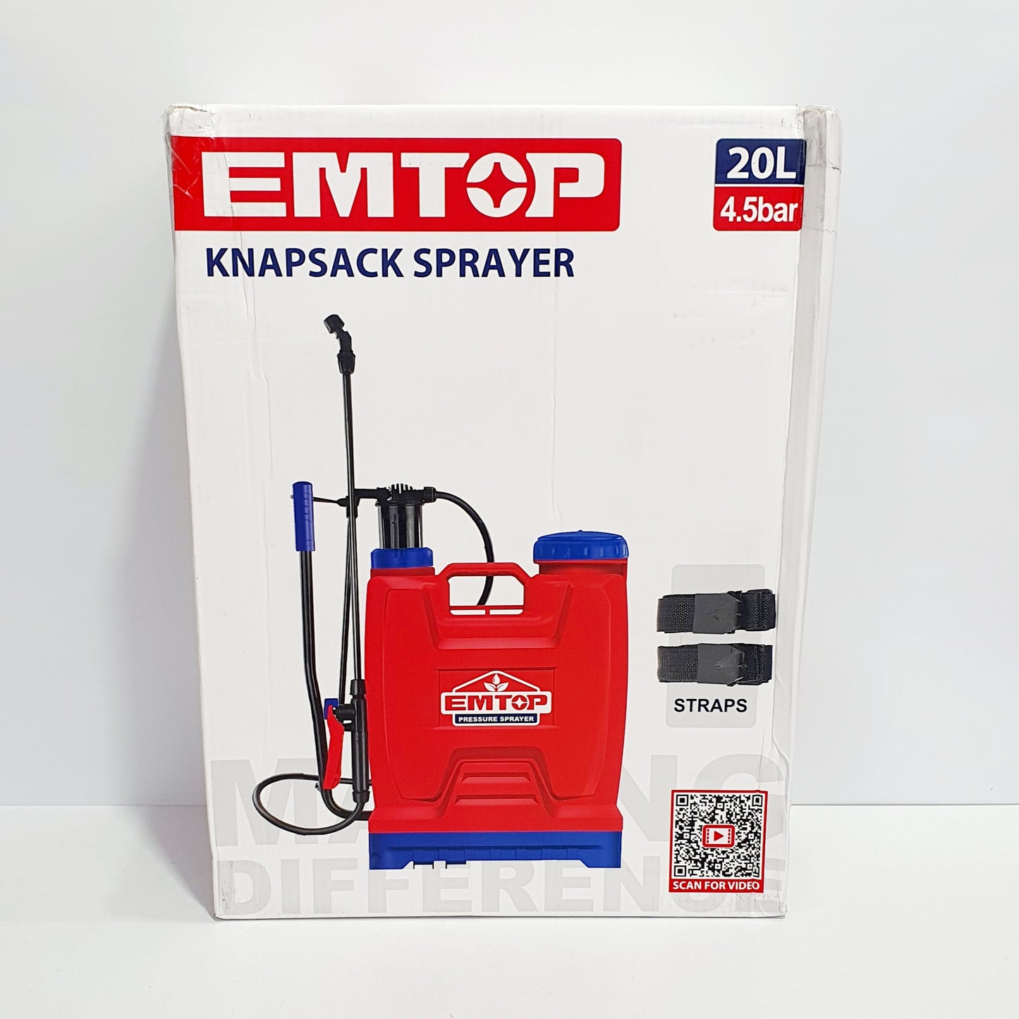 EMTOP FUMIGADORA DE ESPALDA 20L ESPP42002