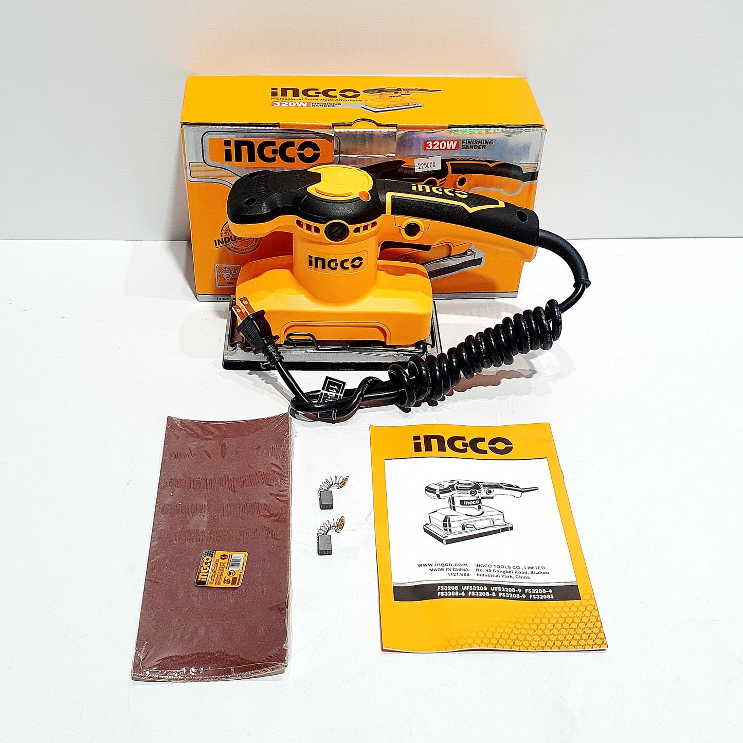 INGCO LIJADORA ORBITAL 320W UFS3208