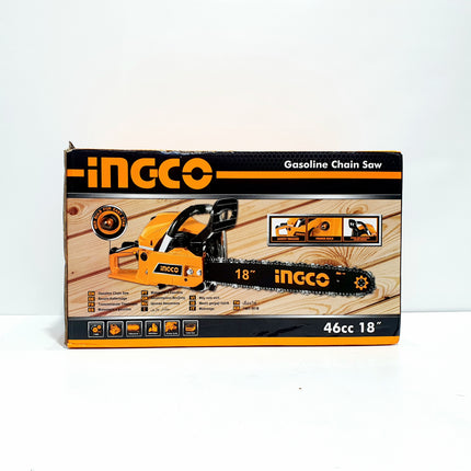 INGCO MOTOSIERRA A GASOLINA 48CC 18''' GCS5451811