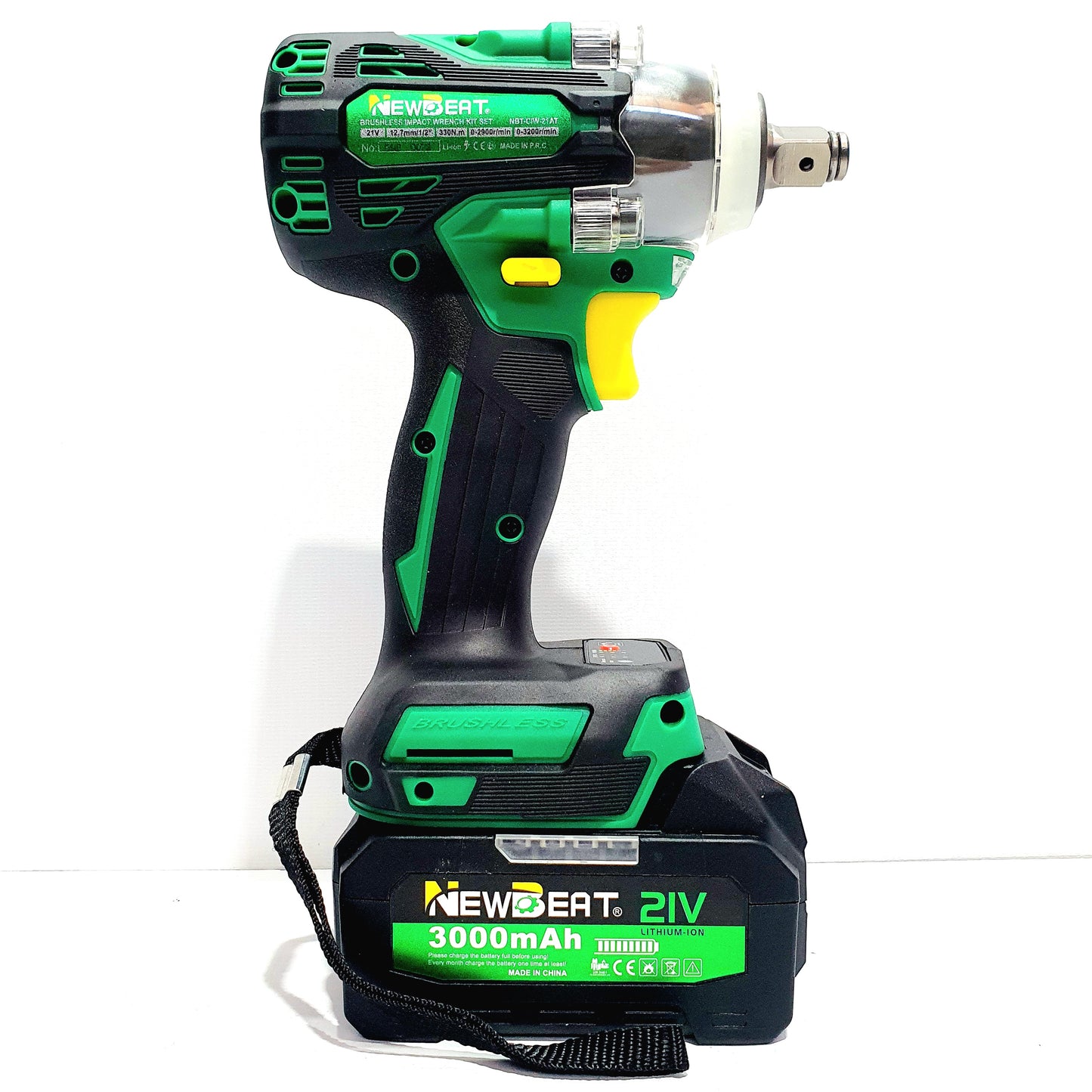 NEWBEAT LLAVE DE IMPACTO INALAMBRICA 1/2" 21V NBT-CIW-21AT
