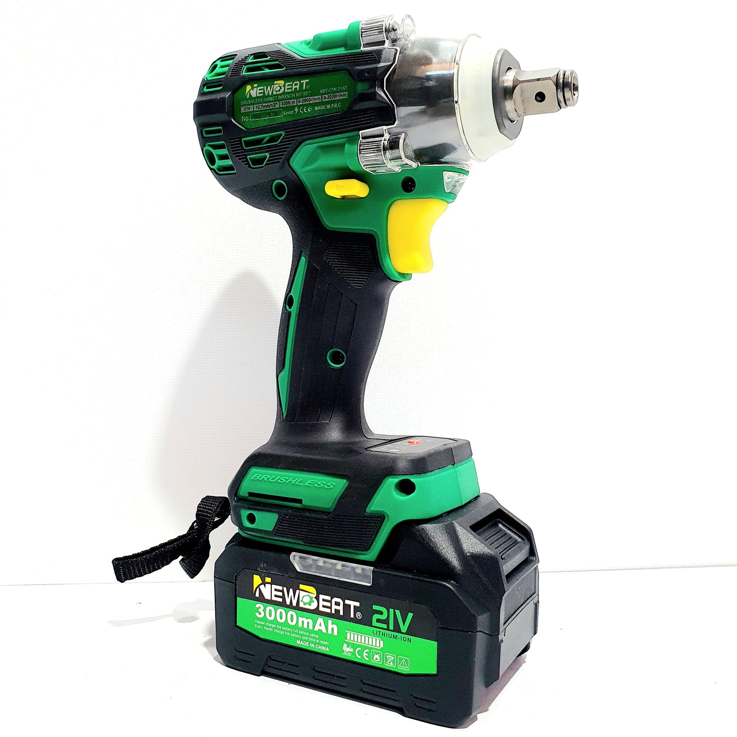 NEWBEAT LLAVE DE IMPACTO INALAMBRICA 1/2" 21V NBT-CIW-21AT