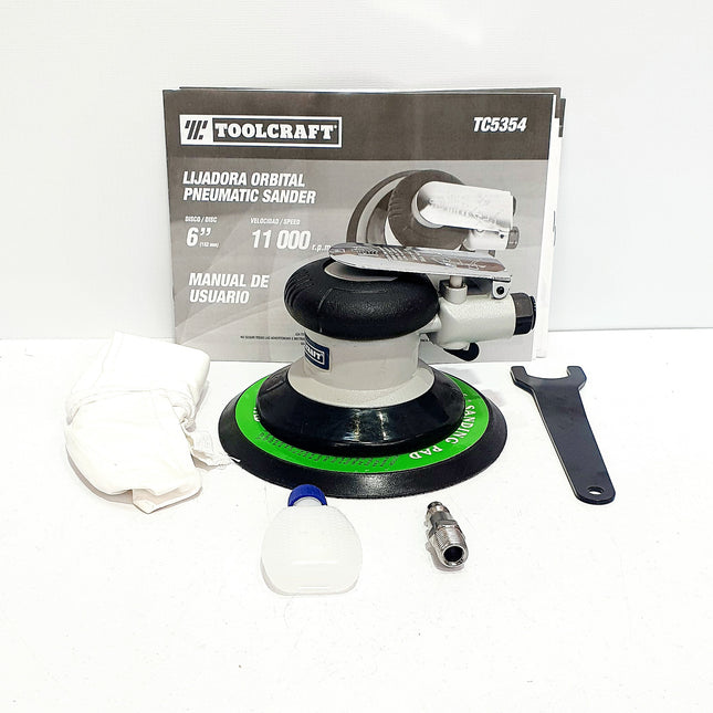 TOOLCRAFT LIJADORA ORBITAL 6" - TC5354