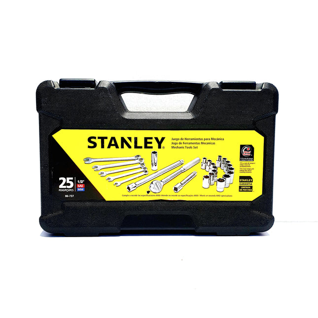 STANLEY JUEGO COPA M1/2 25PZ 3/8-13/16 10-17 86737