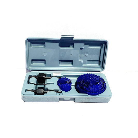 MPTOOLS JUEGO DE SIERRA COPA 11 PIEZAS  3/4-21/2    58251