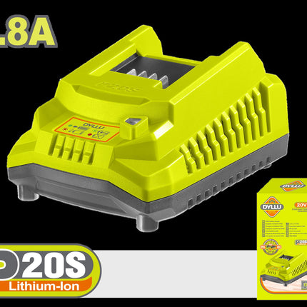 DYLLU CARGADOR INTELIGENTE PARA BATERIAS 20V 1.8AH UDTFCP518