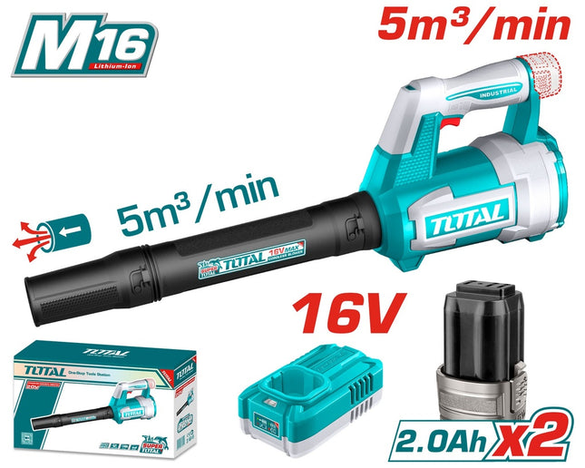 TOTAL SOPLADOR INALAMBRICO 16V UTABLI168082
