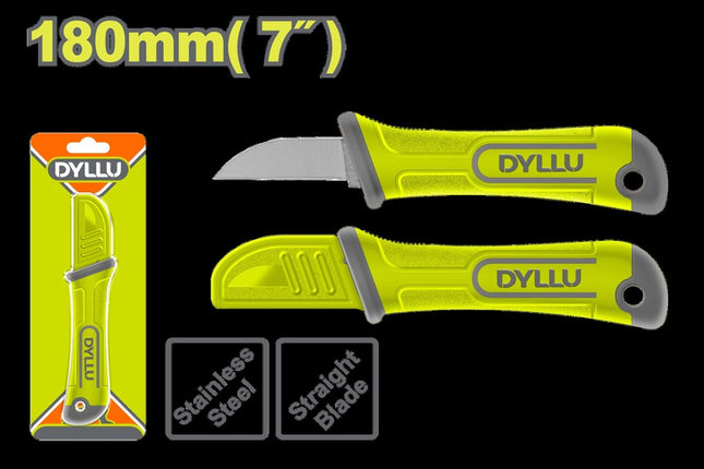 DYLLU CUCHILLO PELACABLE 180MM 7" DTSX8611