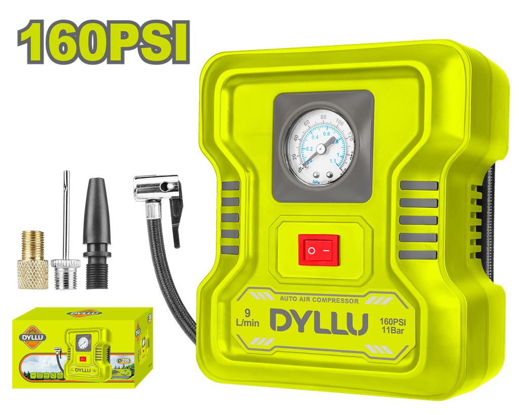 DYLLU COMPRESOR DE AIRE 12V 150 PSI DTAAC501