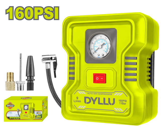 DYLLU COMPRESOR DE AIRE 12V 150 PSI DTAAC501