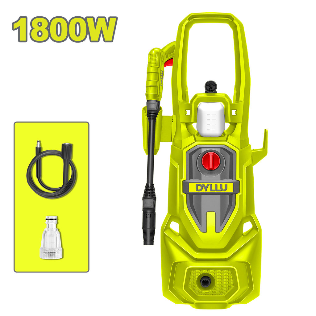 DYLLU HIDROLAVADORA 1800W 1885PSI 120V UDTHP3A18