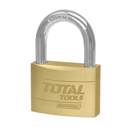 TOTAL CANDADO 70MM DORADO INDUSTRIAL  TLK32702