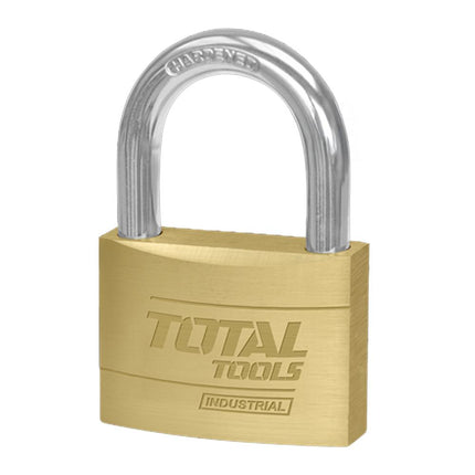 TOTAL CANDADO 60MM DORADO INDUSTRIAL  TLK32602