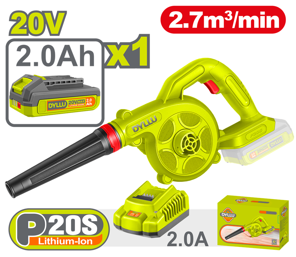 DYLLU SOPLADORA INALAMBRICA 20V UDTBLP5521