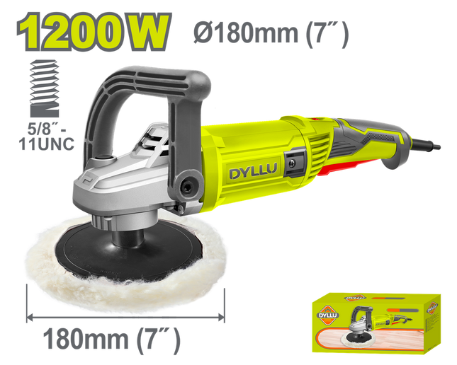 DYLLU POLICHADORA 7" 1700W UDTAE1512001