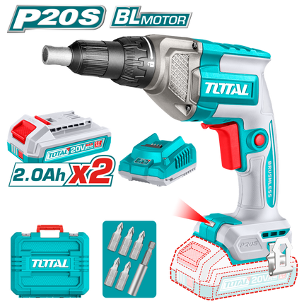 TOTAL ATORNILLADOR DRYWALL 1/4" 20V  UTDSLI204282
