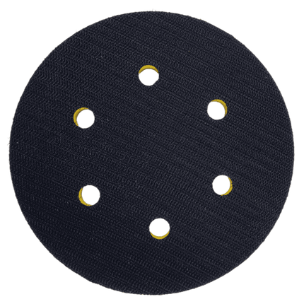 I.O DISCO DE GOMA ORBITAL VELCRO 6" X 6 HUECOS - 2630D