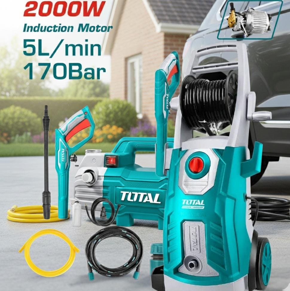 TOTAL HIDROLAVADORA 2000W 2465PSI 120V UTGT11246