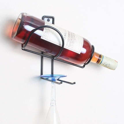 Soporte vino y copas pared