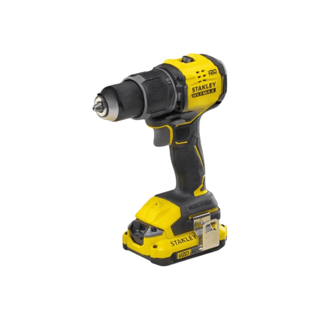 STANLEY TALADRO PERCUTOR INALAMBRICO 20V BRUSHLESS 1/2" SBD716D2T-B3