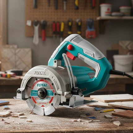 TOTAL SIERRA CORTADORA DE MARMOL 4-3/8'' 1400W UTS3141106