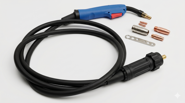 JASIC ANTORCHA PARA MIG200D 180A 3M 10075568 MIG15 ICT2080-YD001