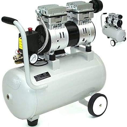 TOOLCRAFT COMPRESOR DE AIRE LIBRE DE ACEITE 24 L 550W - TC6407