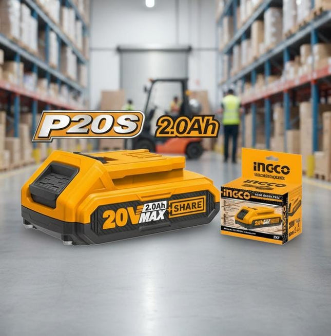 INGCO BATERIA DE ION DE LITIO 20V 2.0AH  FBLI20011