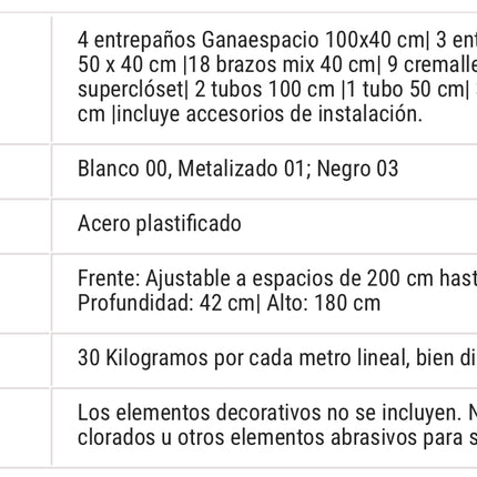 Mueble mix Olimpia