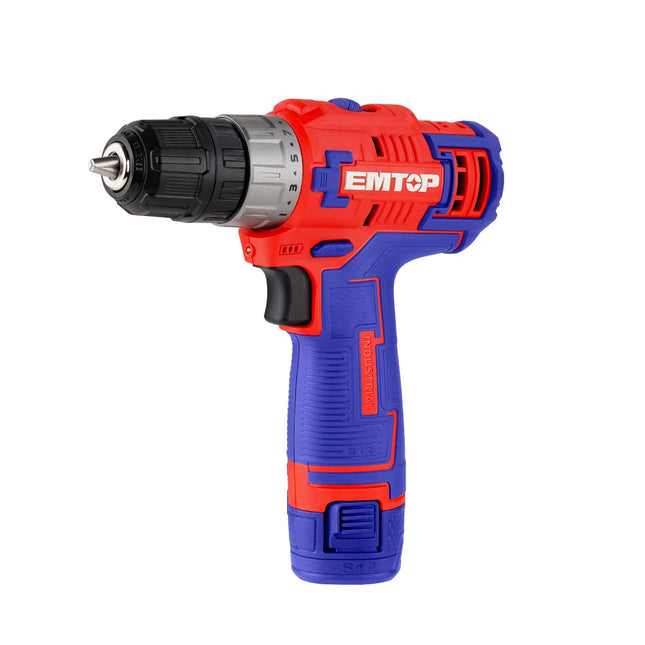 EMTOP TALADRO PERCUTOR 3/8" 12V - ECIDL12620