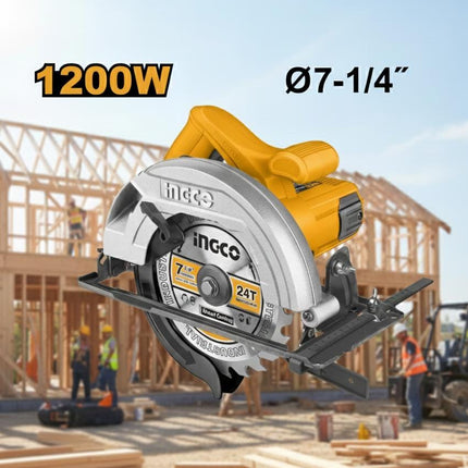 INGCO SIERRA CIRCULAR 1200W  UCS18578
