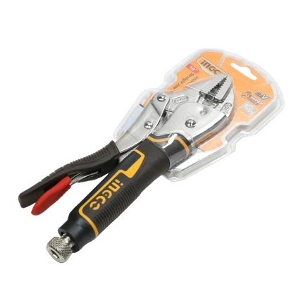 INGCO ALICATE DE PRESION HOMBRESOLO MORDAZA RECTA 10" HSJP0210