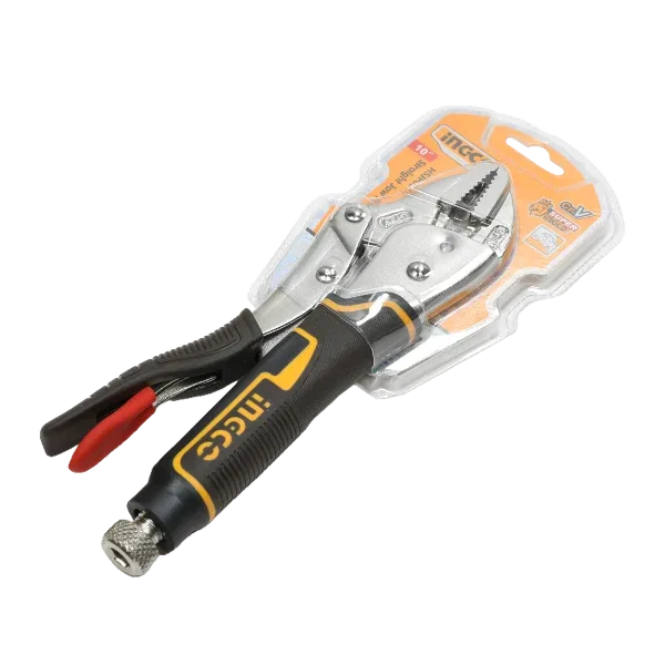 INGCO ALICATE DE PRESION HOMBRESOLO MORDAZA RECTA 10" HSJP0210