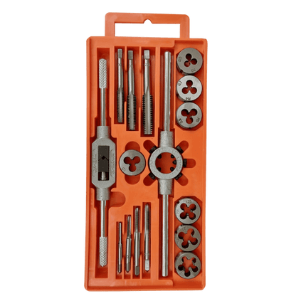 I.O JUEGO DE TARRAJA MACHO - HEMBRA COLOR NARANJA 5265