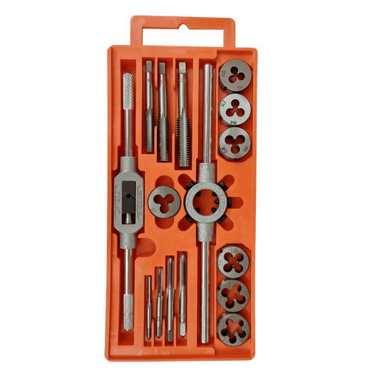 I.O JUEGO DE TARRAJA MACHO - HEMBRA COLOR NARANJA 5265