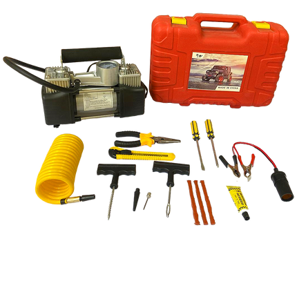 I.O MINI COMPRESOR DE AIRE 12V CON KIT 5698A
