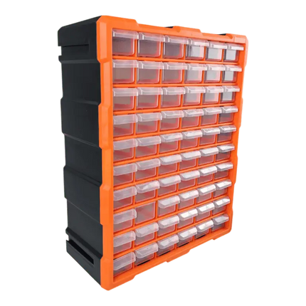 I.O ORGANIZADOR PLASTICO MJ1060D X 60 GAVETAS 5820A