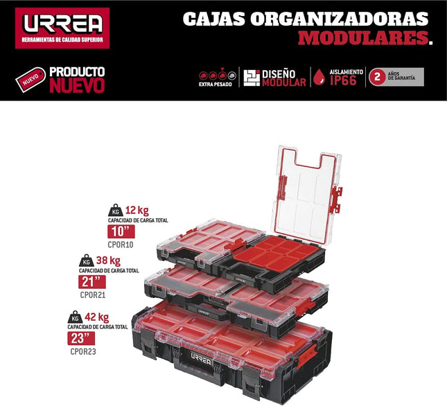 URREA CAJA PLASTICA ORGANIZADORA CPOR21