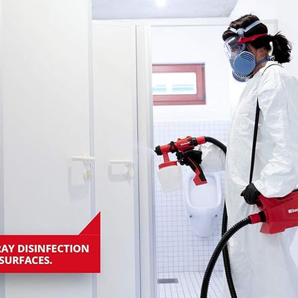 EINHELL SISTEMA PULVERIZADOR DE PINTURA PARA BARNICES Y ESMALTES Y PINTURAS MURALES INTERIORES TC-SY 700 S