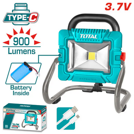 TOTAL REFLECTOR RECARGABLE 3,7V 900 LUMENES TRLF4415