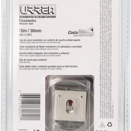 URREA FLEXOMETRO 10M 1599LSW