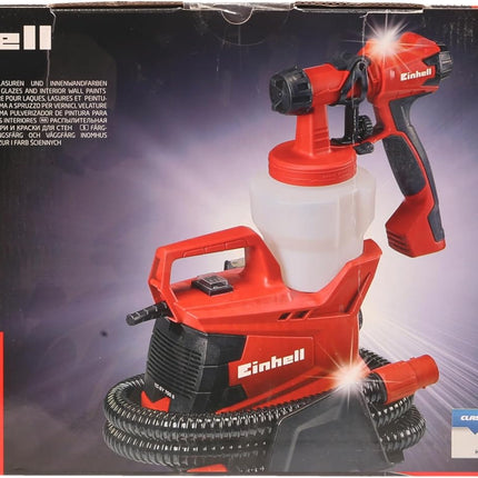 EINHELL SISTEMA PULVERIZADOR DE PINTURA PARA BARNICES Y ESMALTES Y PINTURAS MURALES INTERIORES TC-SY 700 S