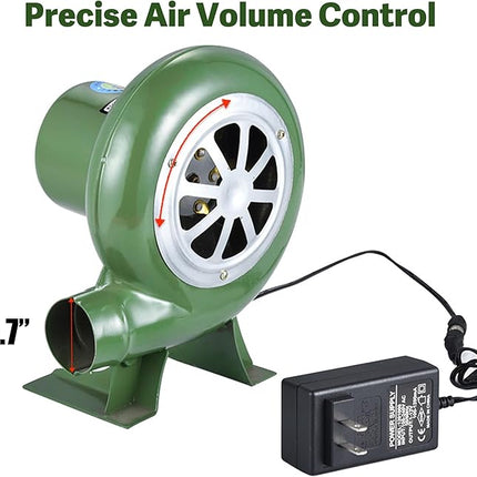 VENTILADOR SOPLADOR PARA ESTUFA DE ACEITE QUEMADO 80W