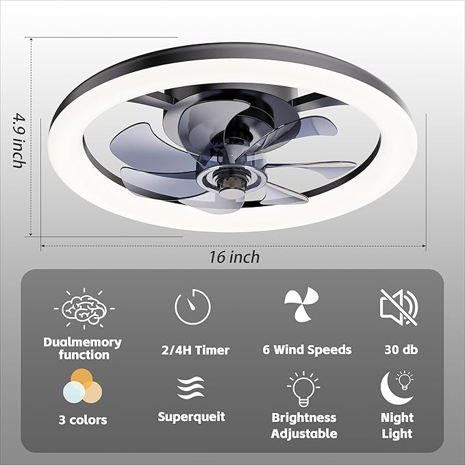 REDSTAR VENTILADORES DE TECHO INTELIGENTES - 125478