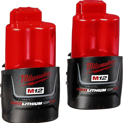 MILWAUKEE TALADRO PERCUTOR INALAMBRICO 3/8" 12V 2408-22