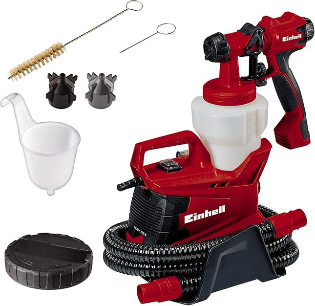 EINHELL SISTEMA PULVERIZADOR DE PINTURA PARA BARNICES Y ESMALTES Y PINTURAS MURALES INTERIORES TC-SY 700 S