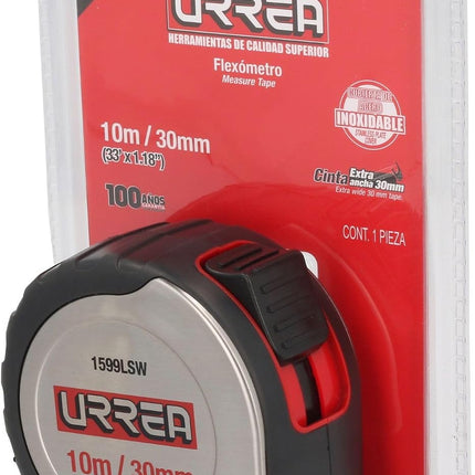 URREA FLEXOMETRO 10M 1599LSW