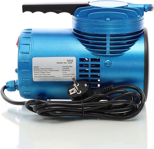 I.O MINI COMPRESOR AZUL PORTATIL AS06